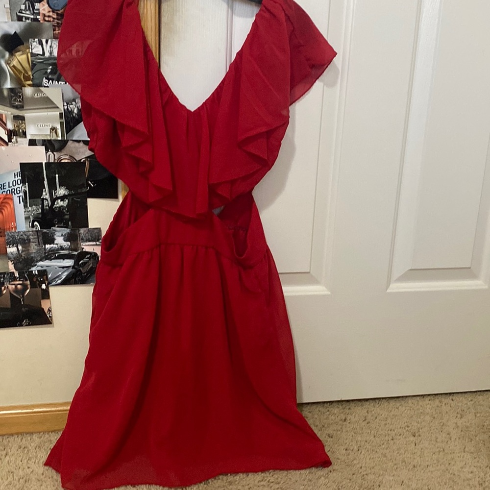 Wet Seal Red Dress